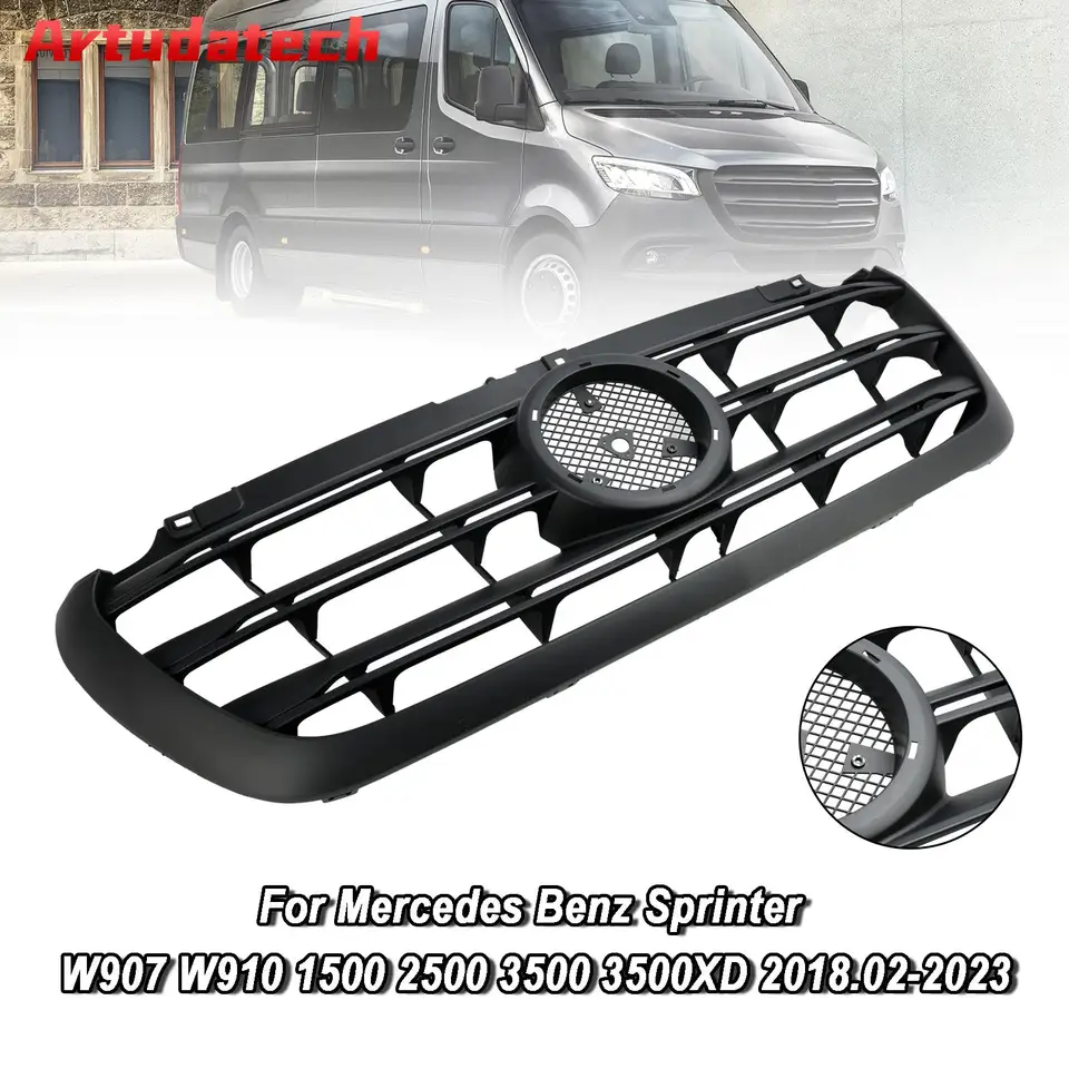 ArtudATech predný nárazník mriežka mriežka Mercedes Sprinter 1500 2500 3500 W907 2019 2020 2021 2022