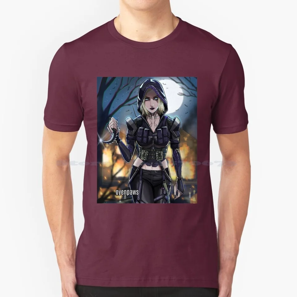 Artéria nosferatu t tričko 100% bavlnená tričko mobilný mobilný waifu anime dievča anime umenie halloween temná gotická hra hráči postavy