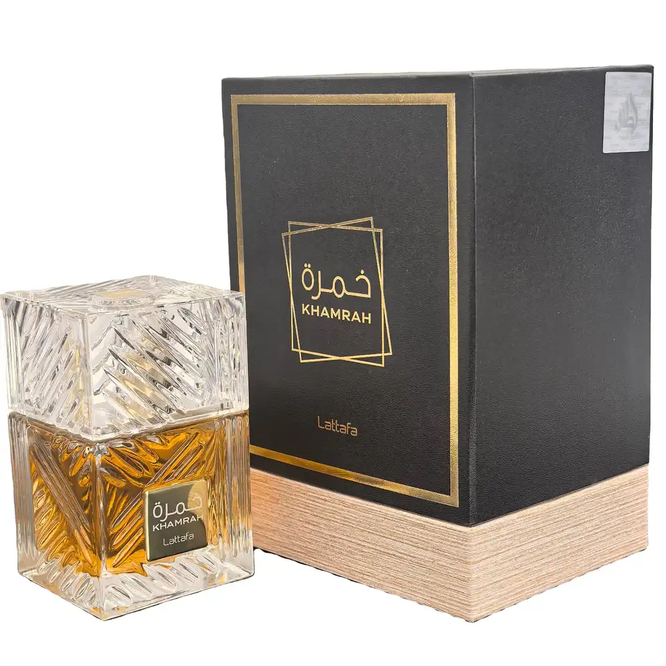 Arábia khamrah 100 ml parfumy Flirtujúce unisex drevné vône Ženy Eau de Parfum Men Colfnes Fragrance Parfumes Mujer Originálny darček