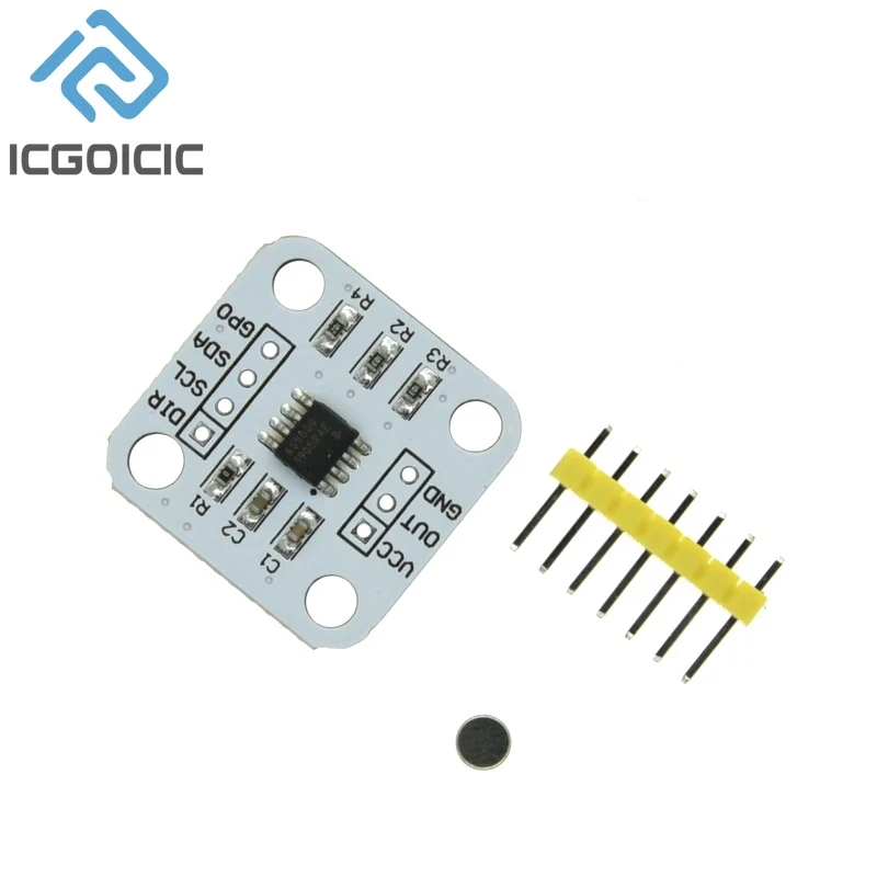 AS5600 Magnetický kódovač Magnetický indukčný uhol merania Modul 12bit vysoká presnosť