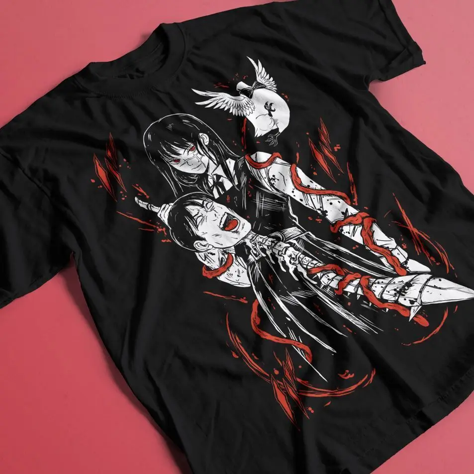 Asa Mitaka Chainsaw Man T-Shirt Unisex, Asa Mitaka, Makima, Graphic Tee všetkých veľkostí