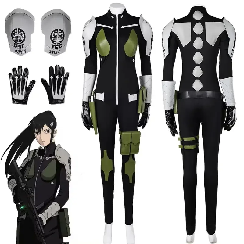 Ashiro Mina Shinomiya Kikoru Cosplay Fantasy Kaiju Anime č. 8 Kostým maskuje ženy Púčik TEC obranný oblek Halloween oblečenie