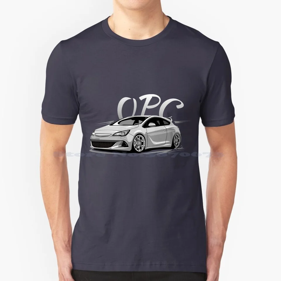 Astra J OPC & quot; Nízky štýl & quot; Tričko 100% bavlnené tričko Opel Astra G Nadšenec Opel Astra G Lover Opel Astra G Tuning