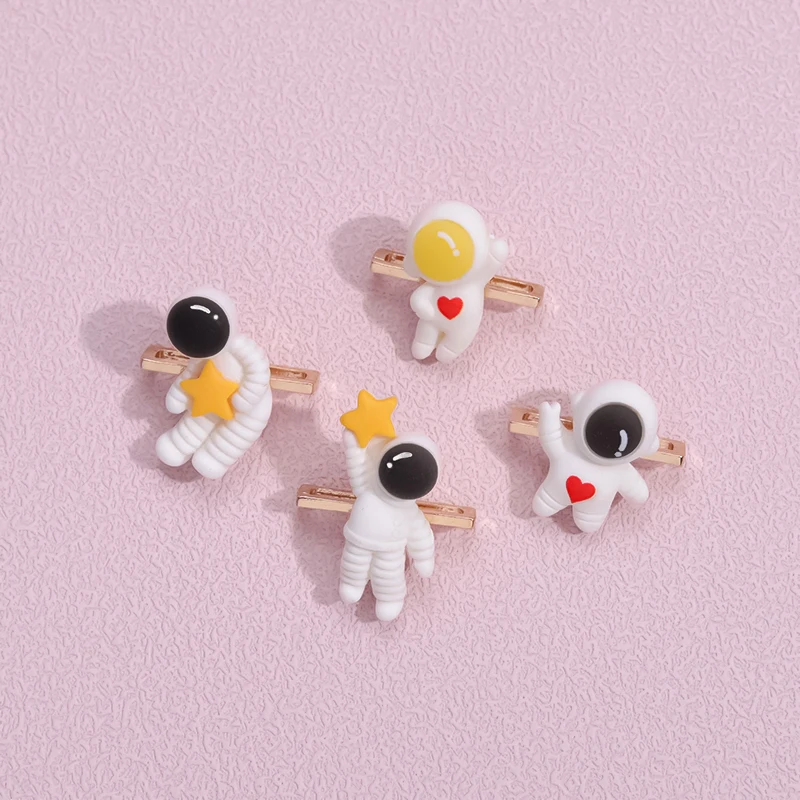 Astronaut Star Charms for Apple Watchband Cartoon Silikone Smart Watch Band Charm Parlow Carte Pmel pre IWatch Strap