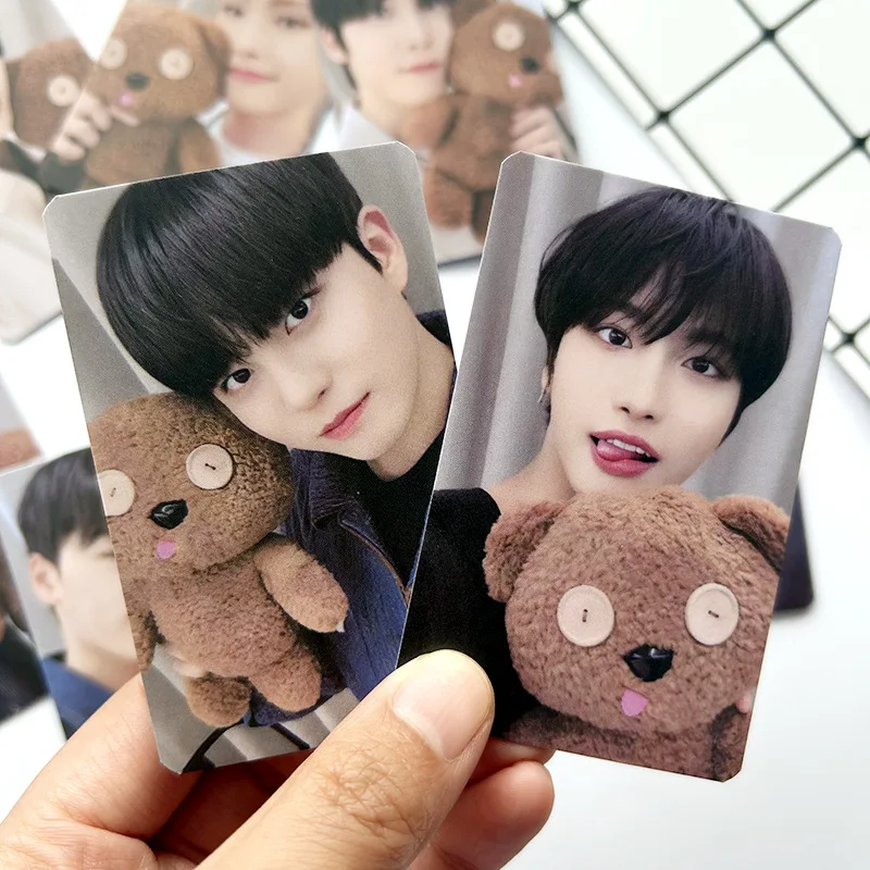 Ateez Idol Boy Group Nový album The World Ep.fin: Will HD Printd Photocards Vysoko kvalitné Lomo Cards Fans Collection Gifts