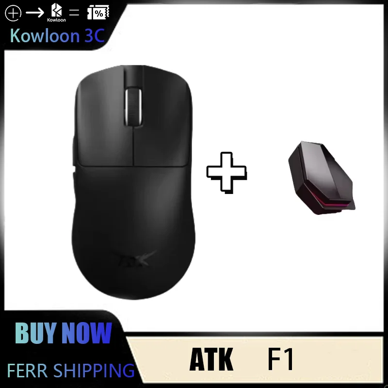 ATK F1 Extreme F1 Pro F1 Pro Max Wireless Mouse Lightweight Stredne malá ručná herná kancelária Ergonomic 8K PAW3950 35G