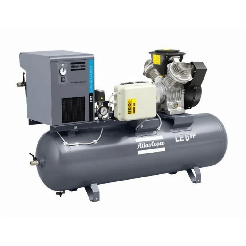 Atlas Copco Oil Free Piston Air Compressor LF7-10 Olej bez oleja bez piestového kompresora Atlas Copco Brand