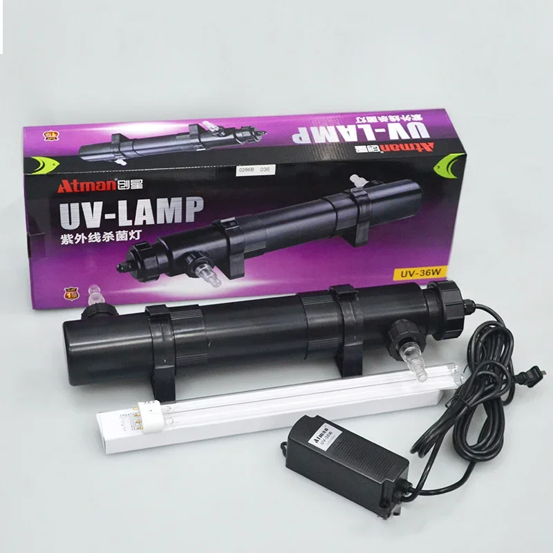 ATMAN UV-5/9/11/18/36W akvárium Fybárskych akváriu mimo UV svetlo