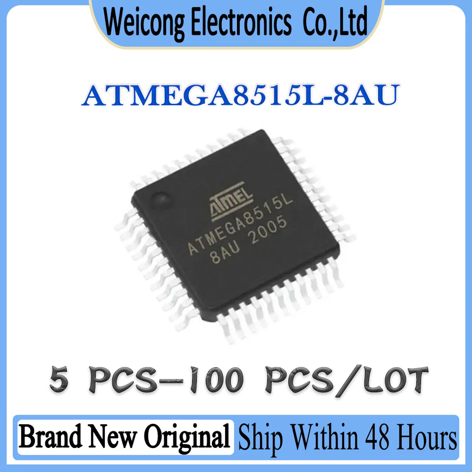 ATMEGA8515 ATMEGA8515L ATMEGA8515L-8AU ATMEGA8515L-8A ATMEGA Nový originálny IC MCU Chip TQFP-44