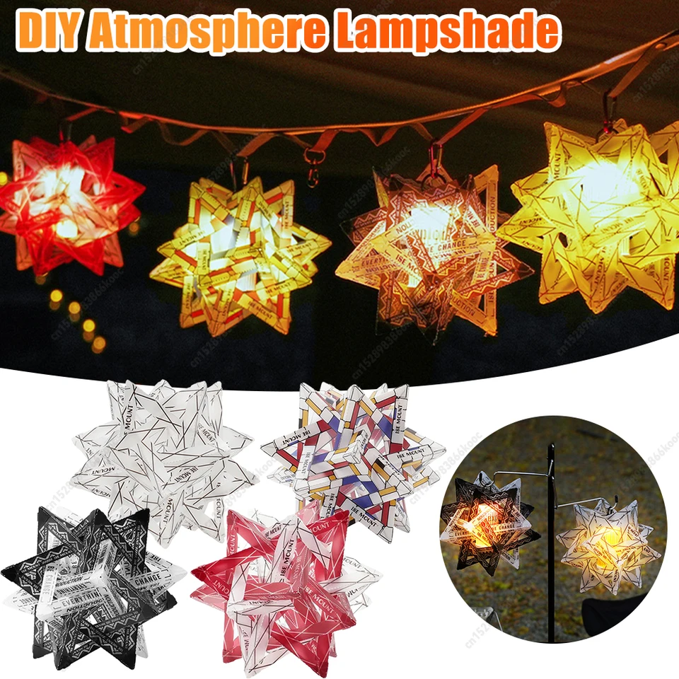 Atmosféra lampa kempový kempingový obal na opotrebenie vonkajšieho lampa pre vonkajší kempingový stan