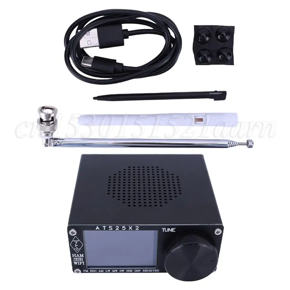 ATS25X2 Full-Band Radio FM/LW/MW/SSB FM Radio Radio RAIIVE 2.4inch Digitálne rádio SI4732 Sieť APP Configuratio ChIP Configuratio