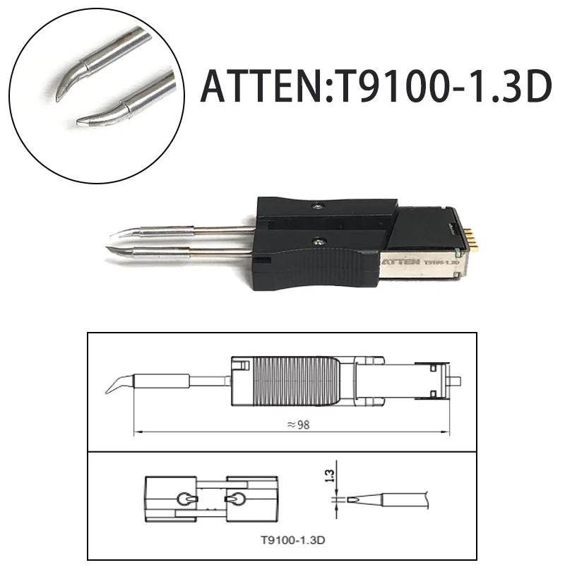 Atten T9100-1.3D Tip na rukoväť na spúškovú pwezer pre N9100
