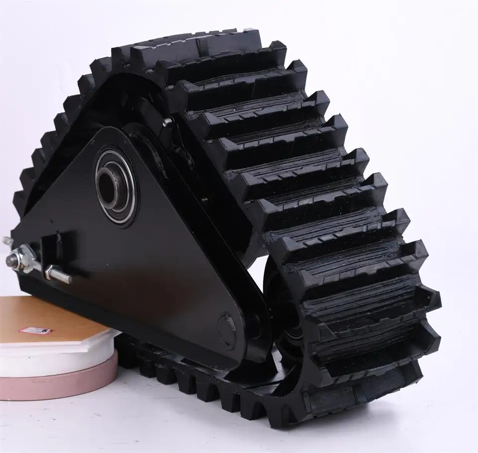 ATV UTV Elektrický motocykel pieskový snehový trať Sneh Tracks Non-Slip Caterpillar System pre Buggy Snowmobile Quad Quad Bike