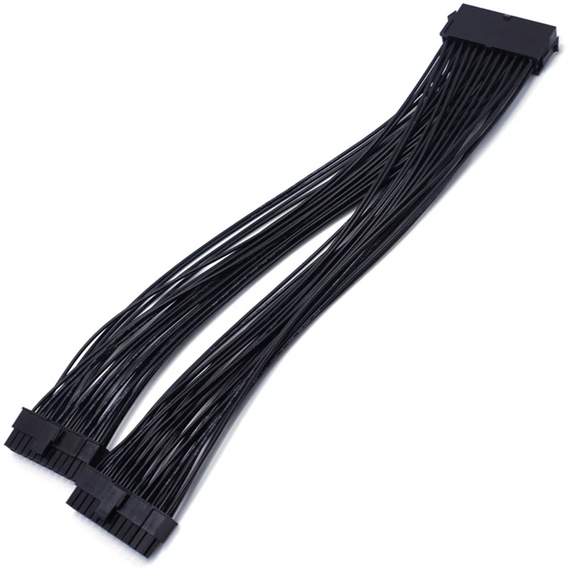 ATX 24 -PIN 1 až 2 napájací napájací napájací kábel PSU Muž do samíc Splitter 24pin predlžovací kábel