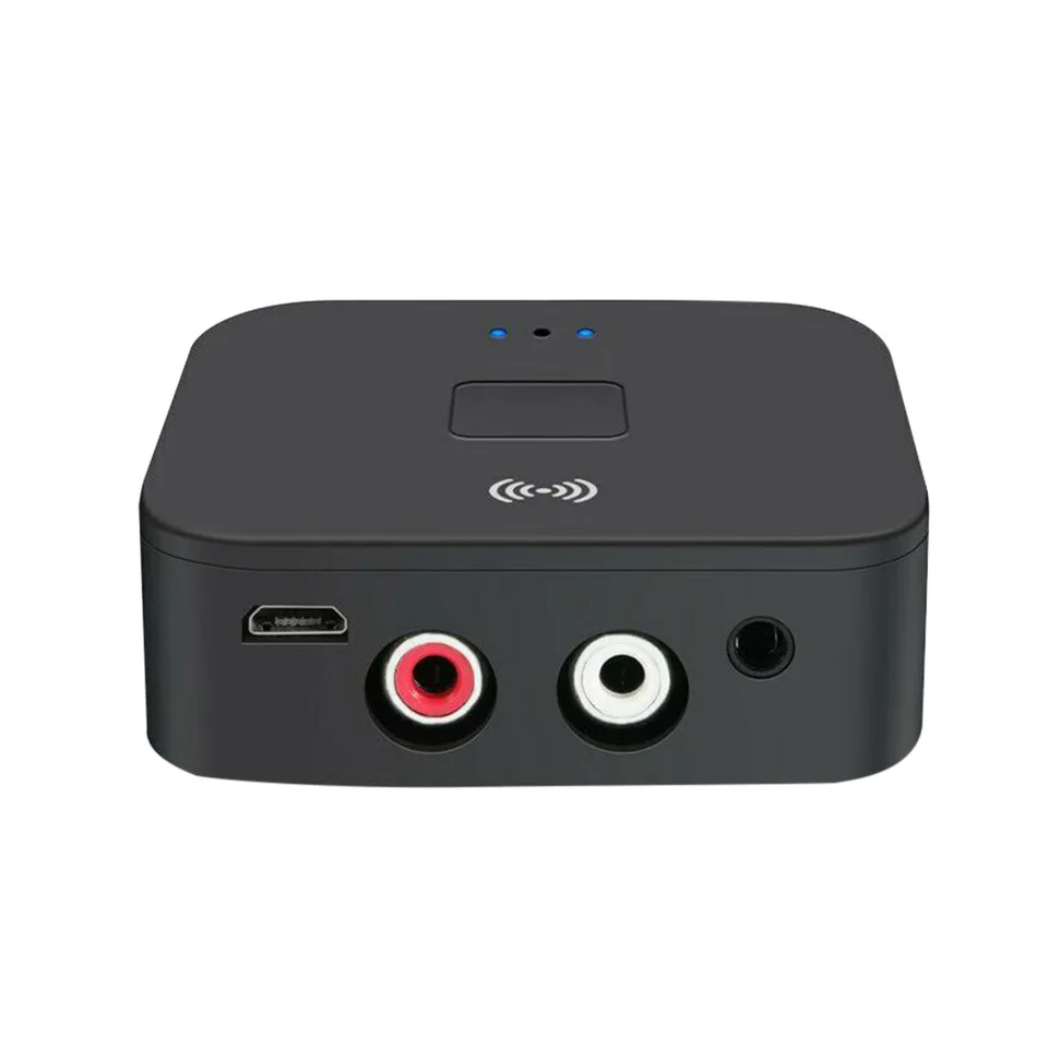AUB Audio prijímač USB Power 3,5 mm 2 bezdrôtový Bluetooth kompatibilný 5,0 10M Prevodník adaptéra slúchadiel vysielača 10M