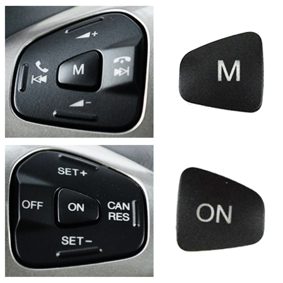 AUDIO AUDIO VOZIDLA VOZIDLA TLAČIDLO PRÍROD CRUISE OVLÁDAJTE M ONOVAŤ BLOTČA PRE FORD ESCORT FIESTA MK7 MK8 ST ECOSPORT 2013