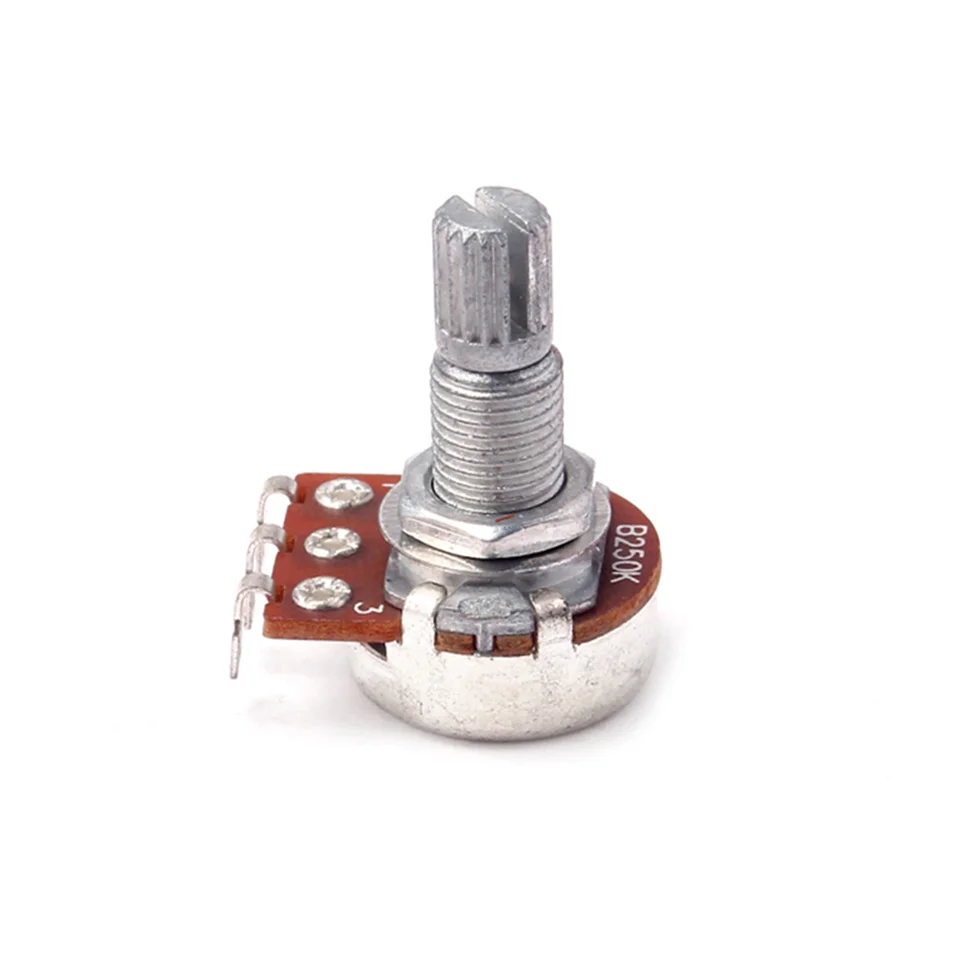 Audio/log potenciometer Guitar Volume Amp 250K lineárny audio-Potentiometre perletica