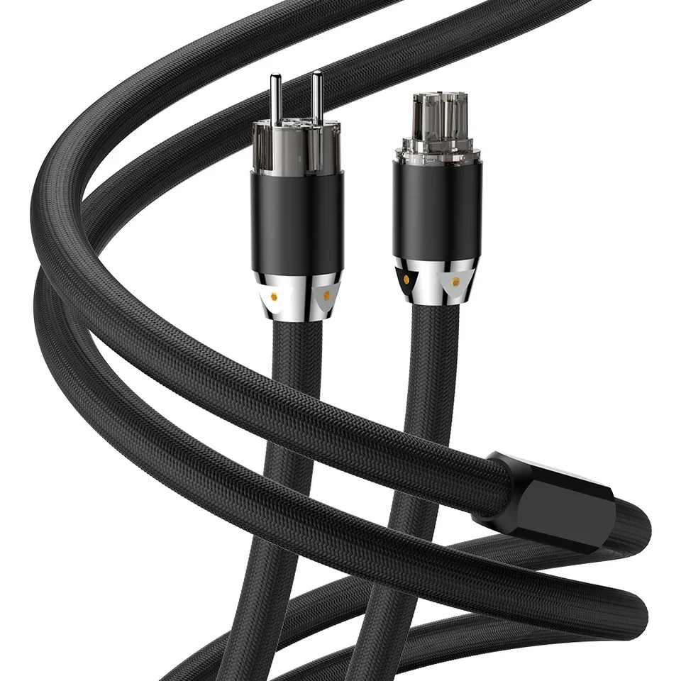 Audiokrast P900 Multiplex 5n OFC meď a strieborný zmiešaný striedavý kábel Audio napájací kábel Hi END napájací kábel