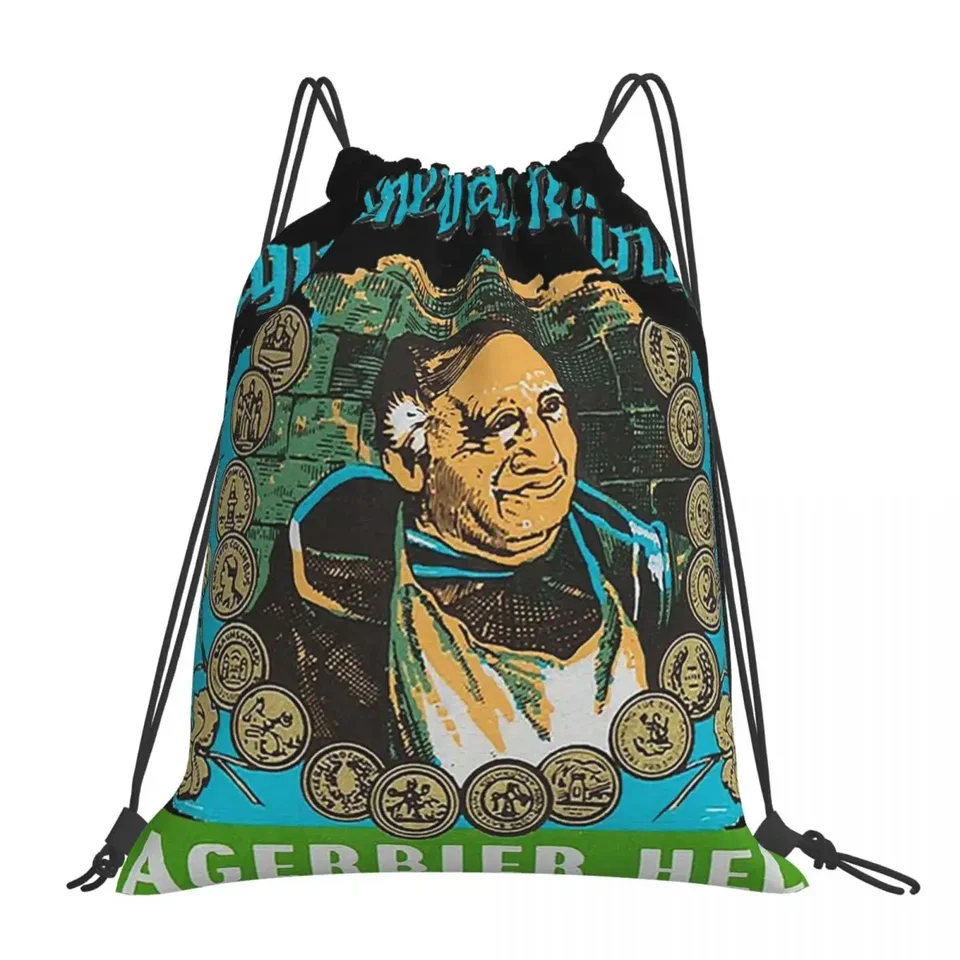 Augustiner Mníchov pivo ... Lagerbier Hell Classic batohy sťahovacie tašky na šnúrku Bundle vrecko Sports Bag Bookbag