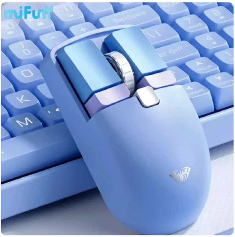 AULA SC320Mini Wireless Dual-režim Bluetooth nabíjanie Sleep Sleep Saving High Configuration Ergonomic PC Nastavenie prenosného počítača Aps