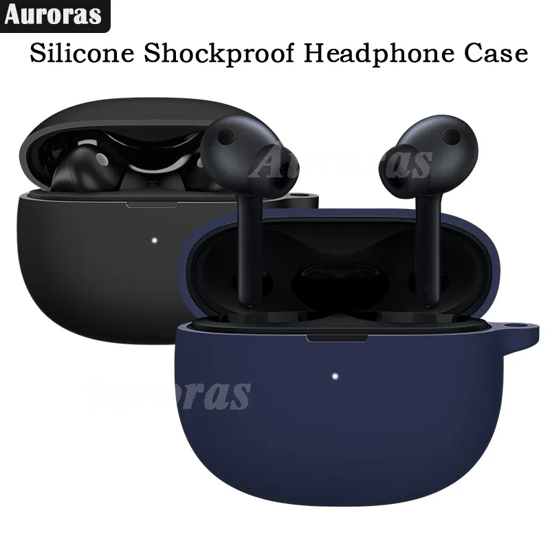Auroras for Xiaomi Buds 3T Pro Full Cover Cover Color Serfphone Puzdro s nárazom Silikónový kryt pre slúchadlá Mi Buds 3T Pro