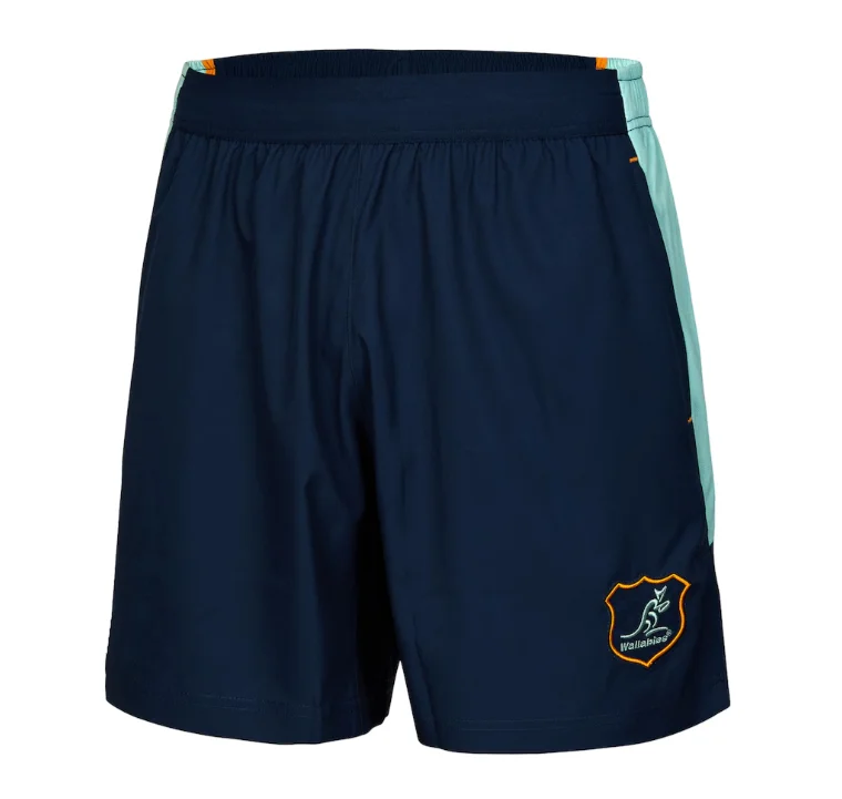 Austrálske Wallabies 2024 Gym Short Rugby Jersey Veľkosť: S-5XL