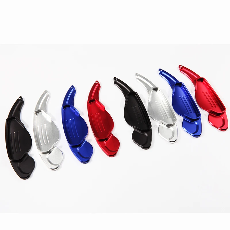 Auta hliníkové zliatiny volantu na volant Shifter Paddle Presuniek pre Jaguar XF XE / Land Rover Evoque Discovery Auto Car Styling