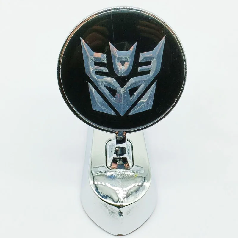 Auta kovový chrómový ornament Oznak znak transformátorov Decepticon Universalfit