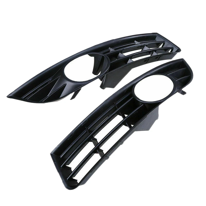 Auto 1 pár predného nárazníka Strana dolného hmly Grily Grilles pre Passat B6 2006-2009