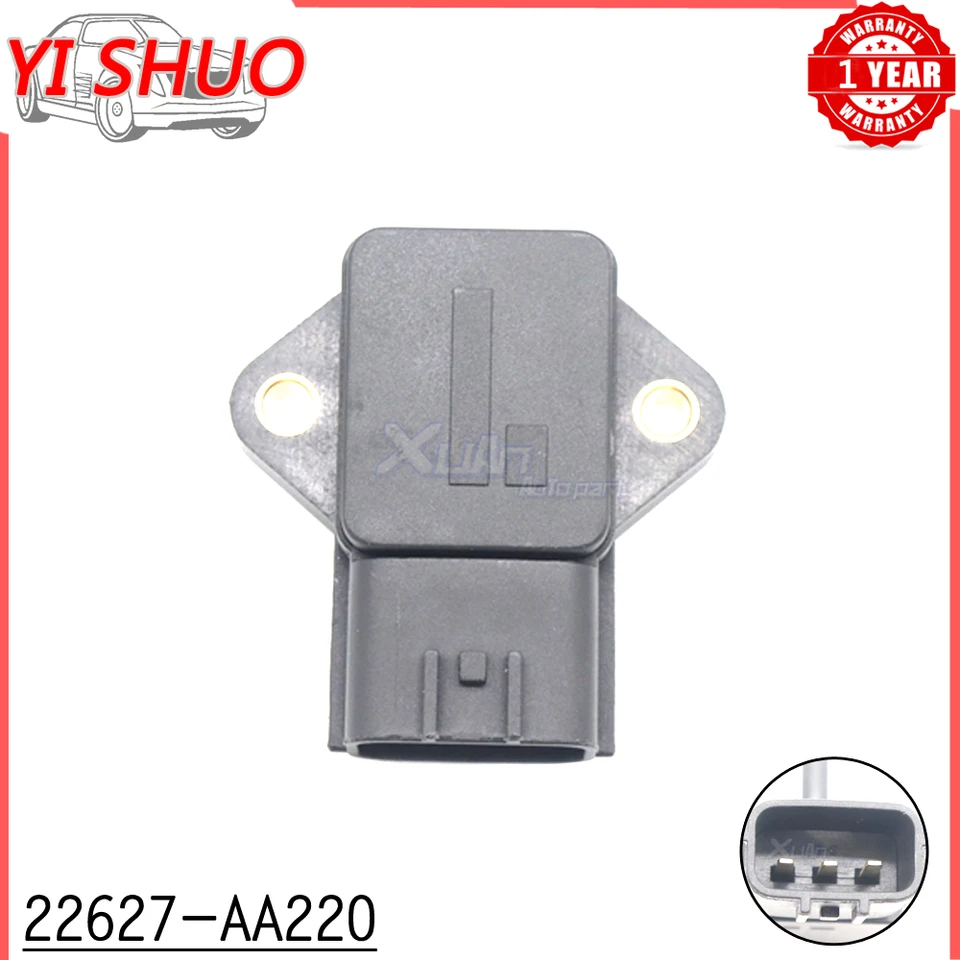 Auto 22627-AA220 Vstupné mapa potrubia Absolútny tlak pre Mazda Miata Subaru Baja Impreza Legacy Forester Outback PS60-01