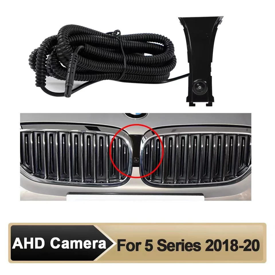 Auto AHD Front View OEM Camera Night Vision Fisheye široký uhol 150 ° Fotoaparát pre 5 sérií 2018/2019/2020 Monitorovanie parkovania