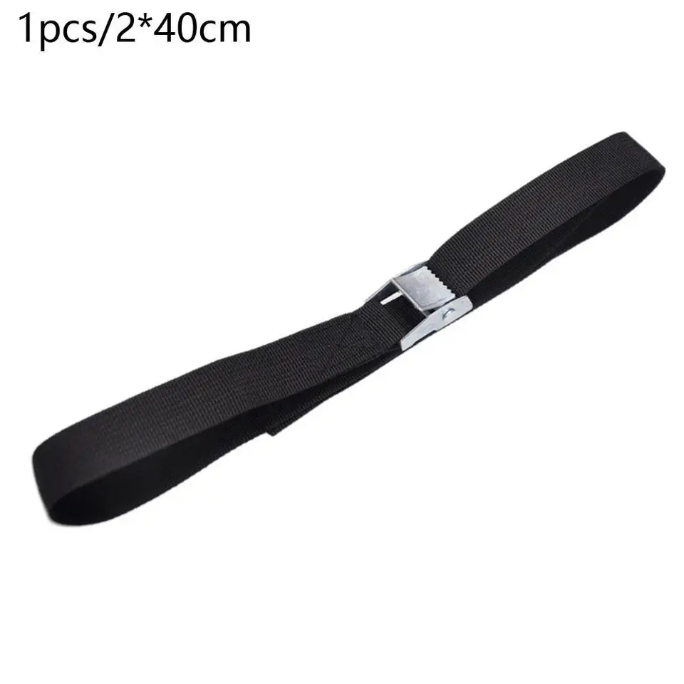 Auto batožinová taška nákladný remienok na blikanie auto napínanie lano zviazanie popruhu silný pásik Ratchet pre ťažko dojné batožinový pás 1 pc 2x40cm