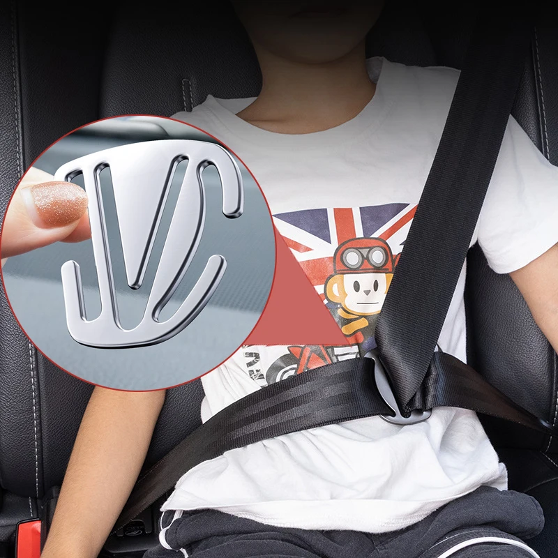 Auto bezpečnostné bezpečnostné pásové opasky Kids Rameno strážca spona detské bezpečnostné bezpečnostné pásové kryt