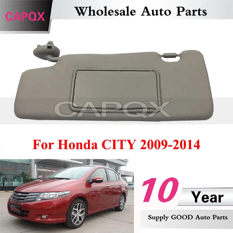 Auto CAPQX Inside Sunvisor for Honda City 2009 2010 2012 2012 2013 2014 Sun Shield Front Sunshade Vnútorné slnečné priezor montáž