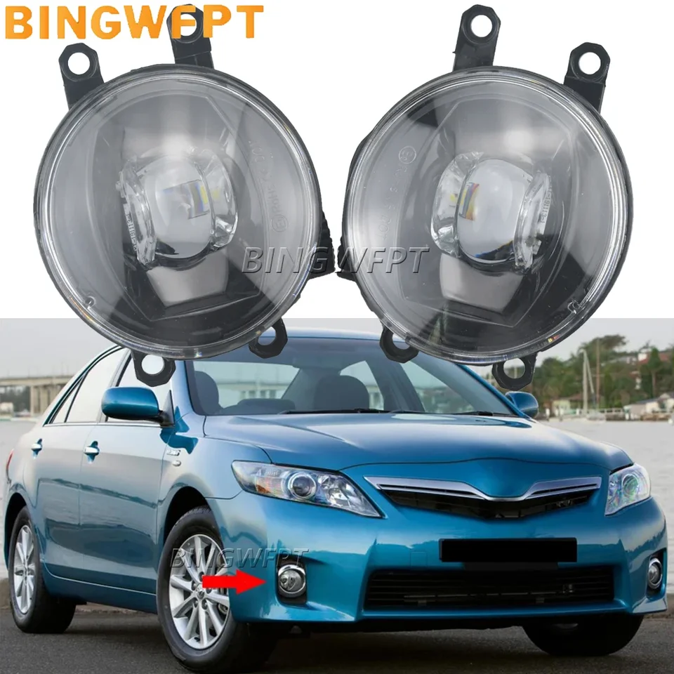 Auto H11 12V hmlové lampy denné žiarovky vľavo + pravé LED svetlá pre Toyota Camry (XV40) 2007-2014 Camry VIII (XV50) 2011-2017