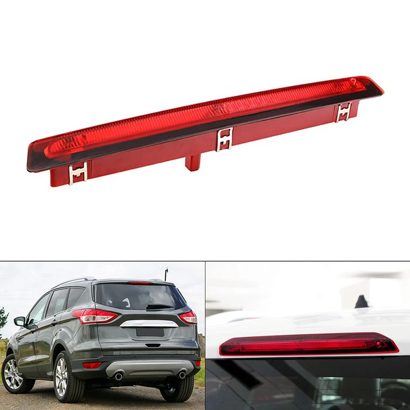 Auto High Mount Zadné tretie brzdové svetlo zastavenie signálu Signál Červená lampa pre Ford Escape/Kuga 2013 2014 2015 2015 2016