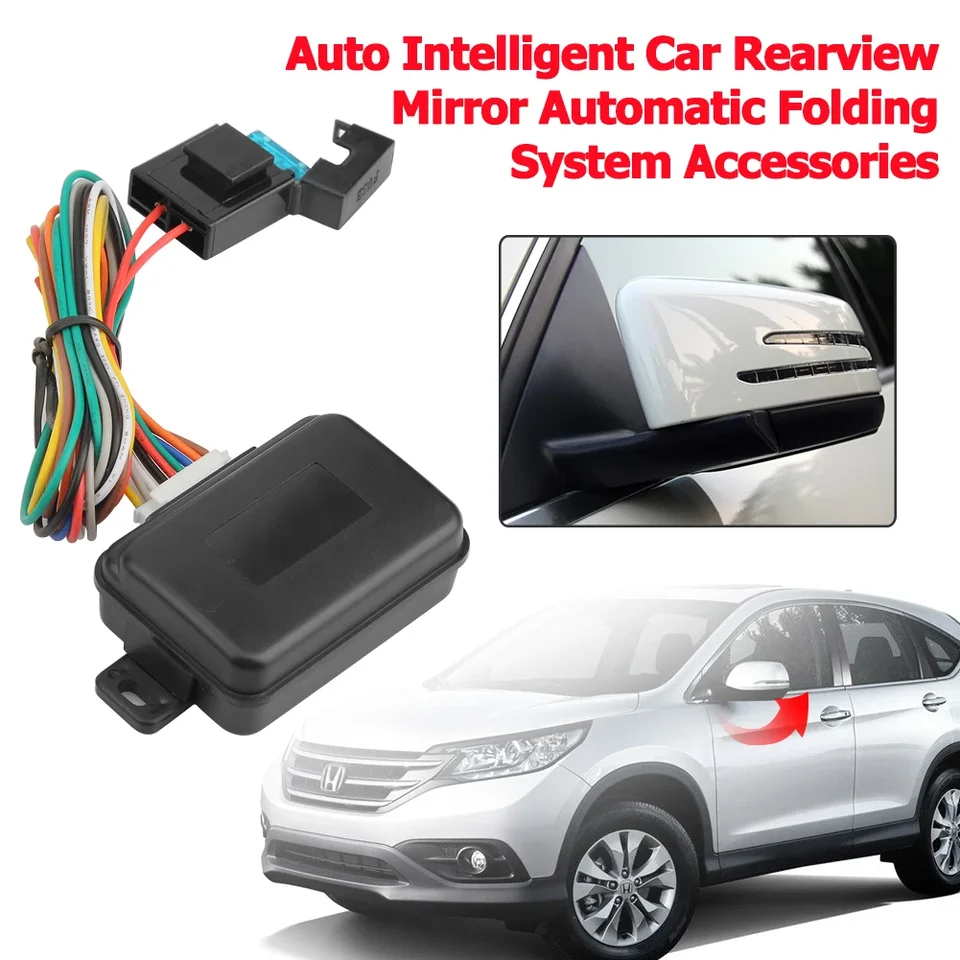 Auto inteligentné automatické spätné zrkadlo skladací systém Zadný výhľad automatické bočné zrkadlá skladacie súpravy Moduly