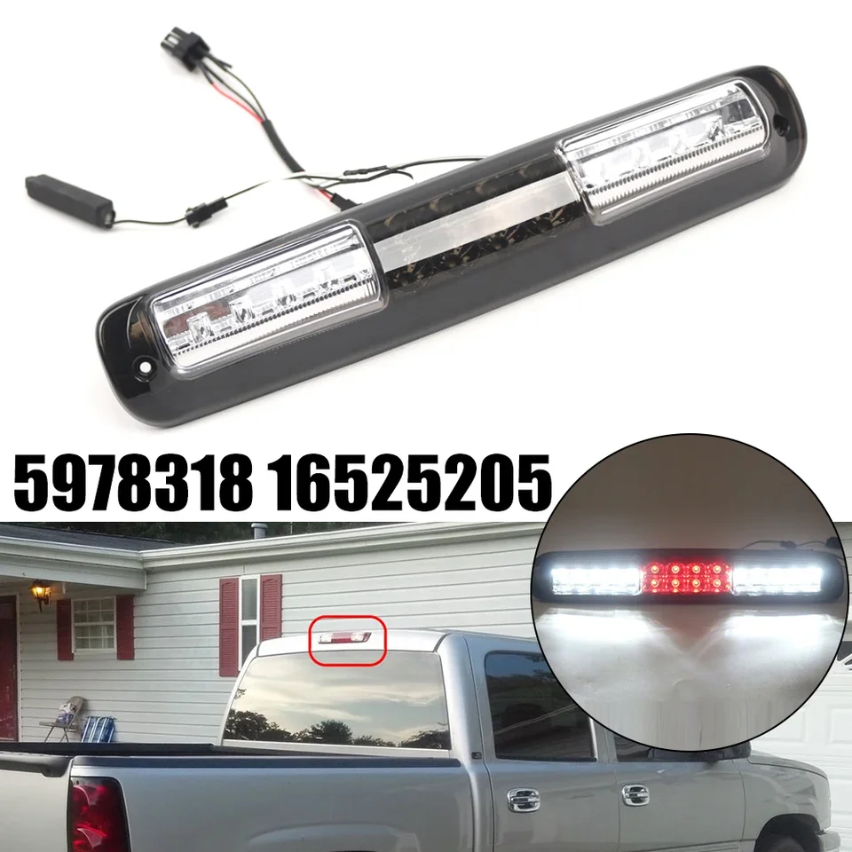 Auto LED LED tretia svetlo brzdovej zadnej žiarovky 5978318 16525205 brzdové svetlo pre Chevrolet pre Silverado pre GMC pre príslušenstvo pre auto sierra