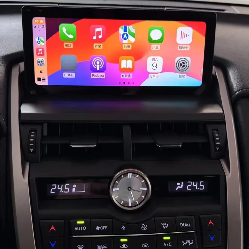 Auto multimediálny hráč CarPlay 360 Camera 10,25 palca pre Lexus NX AZ10 300H 200T 2015-2020