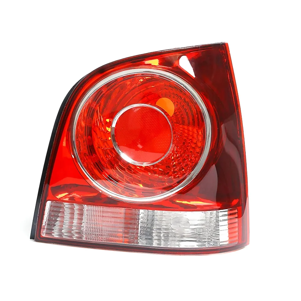 Auto pravé zadné zadné svetlo lampa kryt výstražného nárazníka pre VW Polo 9N 9N3 Hatchback 2006-2010
