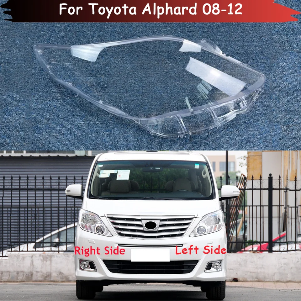 Auto predného skla šošovka lampa Shell Shell pre Toyota Alphard 2008 2009 2011 2011 2012