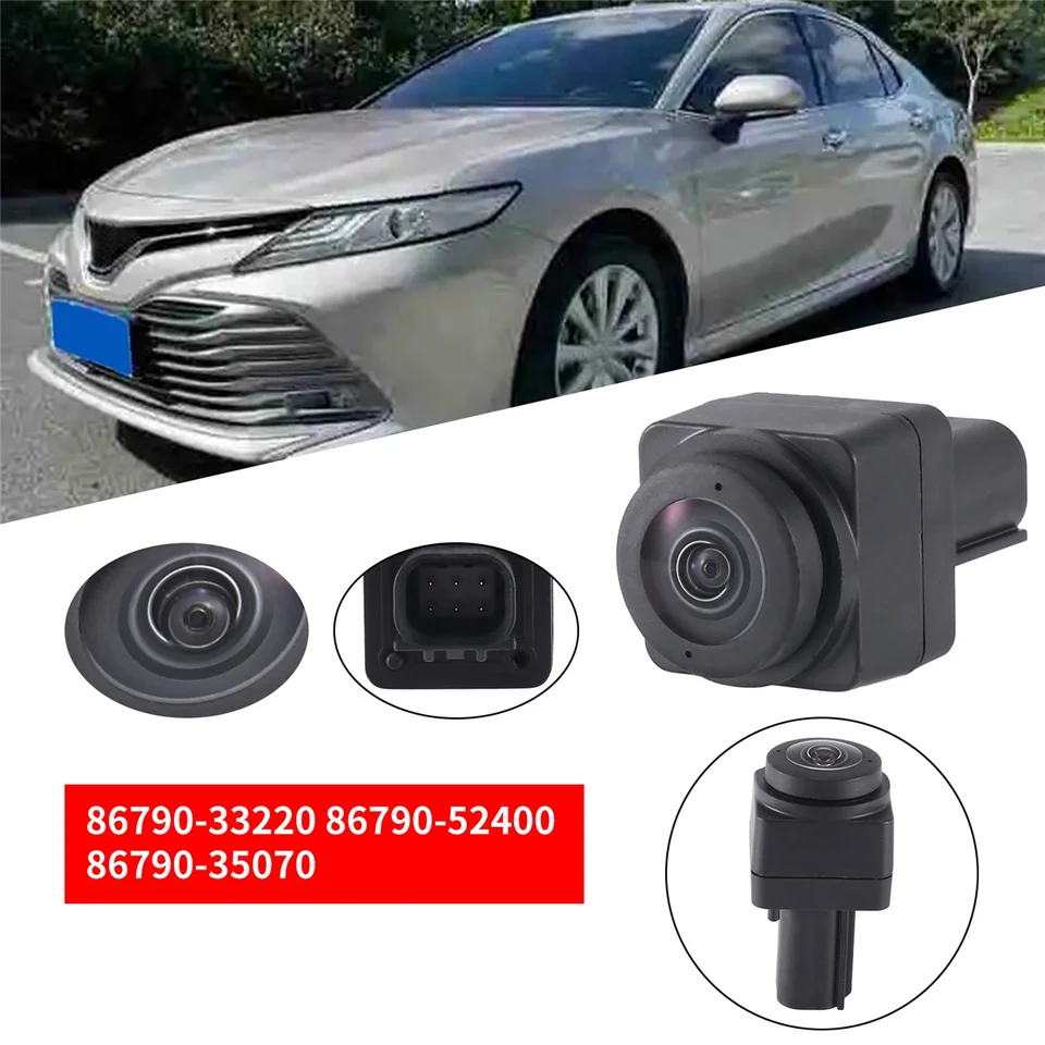Auto predný priestorový výhľad kamera 86790-33220 86790-52400 86790-35070 pre Toyota Camry Aqua 4Runner Grille Assist Camera