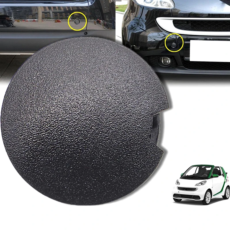 Auto predný zadný prívesok Hole Dierodolný plastový kryt nárazníka príves pre inteligentné 451 exteriérové ​​modifikácie príslušenstva