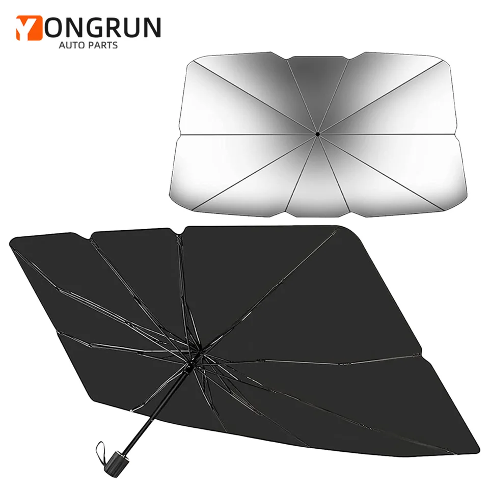 Auto slnečno slnečník predné sklo Sunshade Sunshade Sunshade Tepelné izolácie handrika auta čelné sklo slnečné sklo