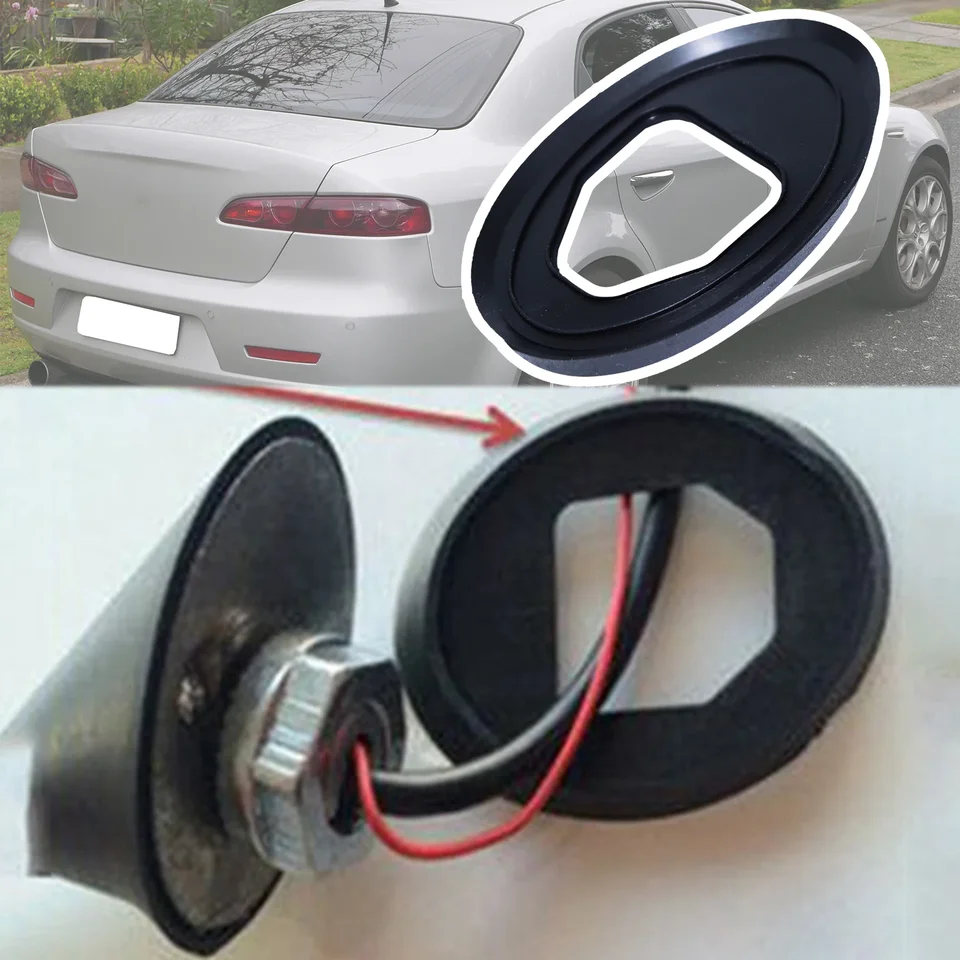Auto Strecha stožiare Whip Aerial Anténa gumová základná podložka Tesnenie podložky pre Alfa Romeo 159 2004 2005 2006 2007 2008 2008 2009 2011 2011