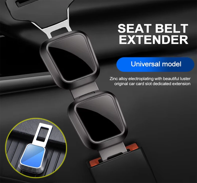 Auto Universal Beat Retender Extender Ramer Belt Extender s gombíkom Toyota Volkswagen Tesla BMW