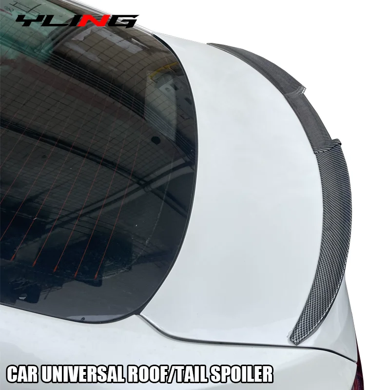 Auto Univerzálne zadné krídlo strešné spojlery sedan hatchback DIY dĺžka vhodná pre VW Volkswagen Polo Goft BMW E90 E60 E46 E36 F10 F30 F20