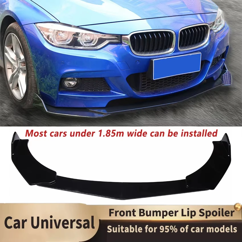 Auto Univerzálny predný nárazník difúzora SPOILER SPITTER SPITTER pre TESLA Model 3 BMW F10 F20 F20 E46 E60 E90 Automatické príslušenstvo