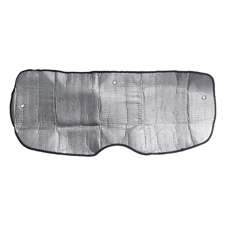 Auto zadného čelného skla čelné sklo Sunshade Sunshade Sun Shield Cover Visor Fit for Subaru Outback 2015-2019 strieborná hliníková fólia