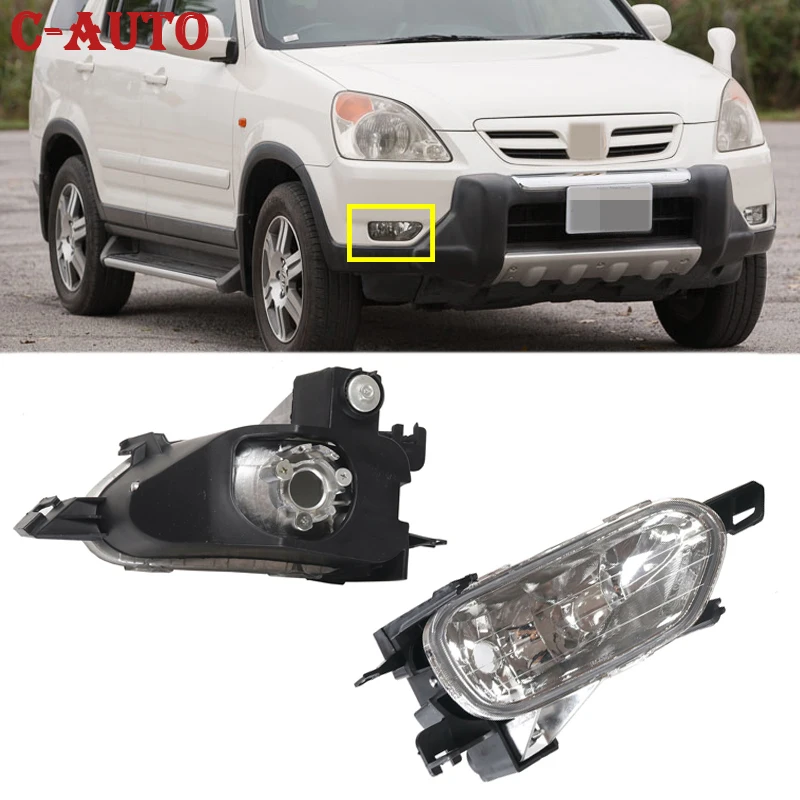 Auto ľavé pravé predné svetlá FOG LAMP FOG LIGHT SVETLO PREDNÉ BUMPER LAMP pre HONDA CRV 2002 2003 2004 RD5 RD7